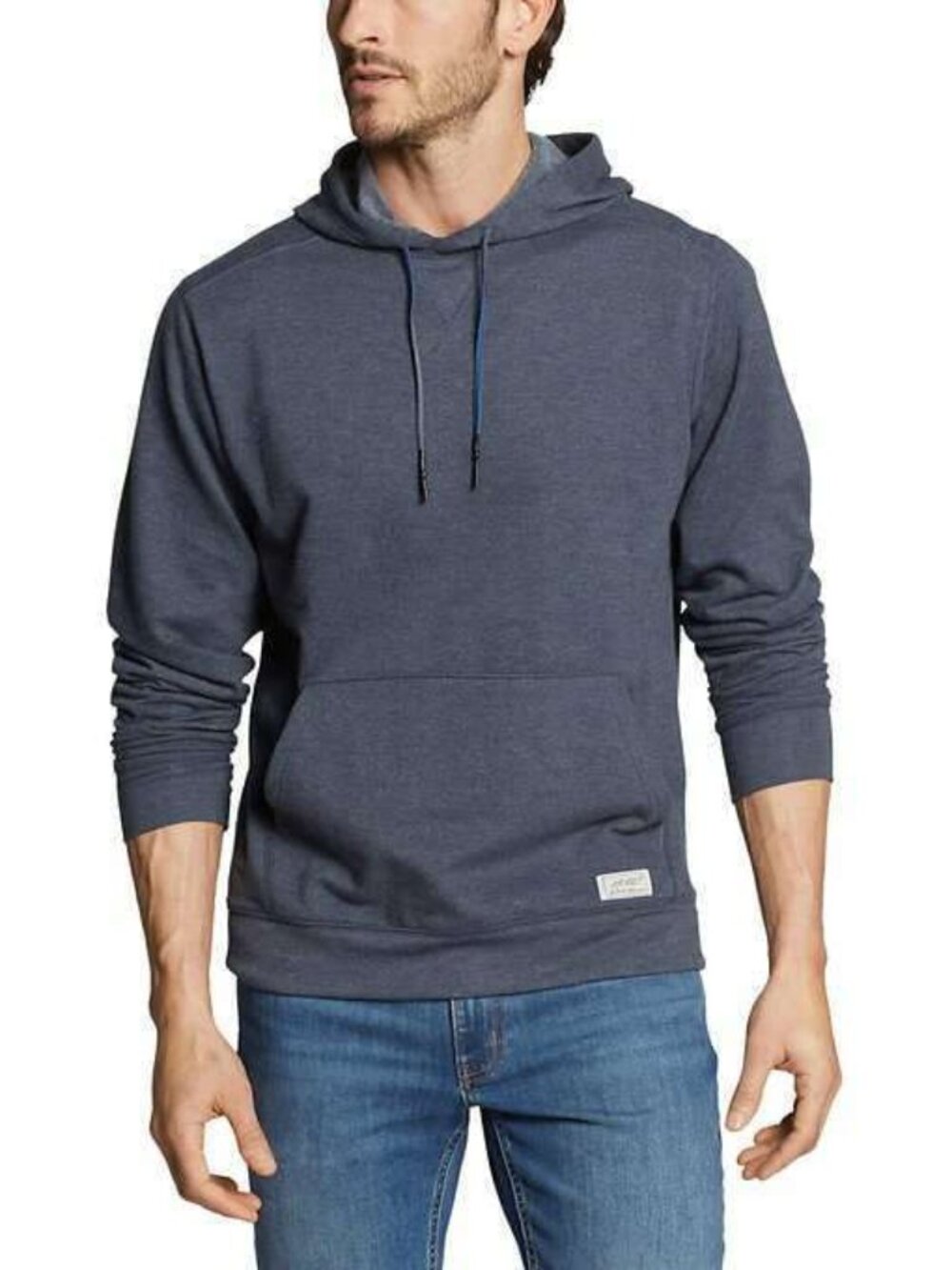 Eddie Bauer Men’s Everyday Pullover Hoodie, Blue Size M